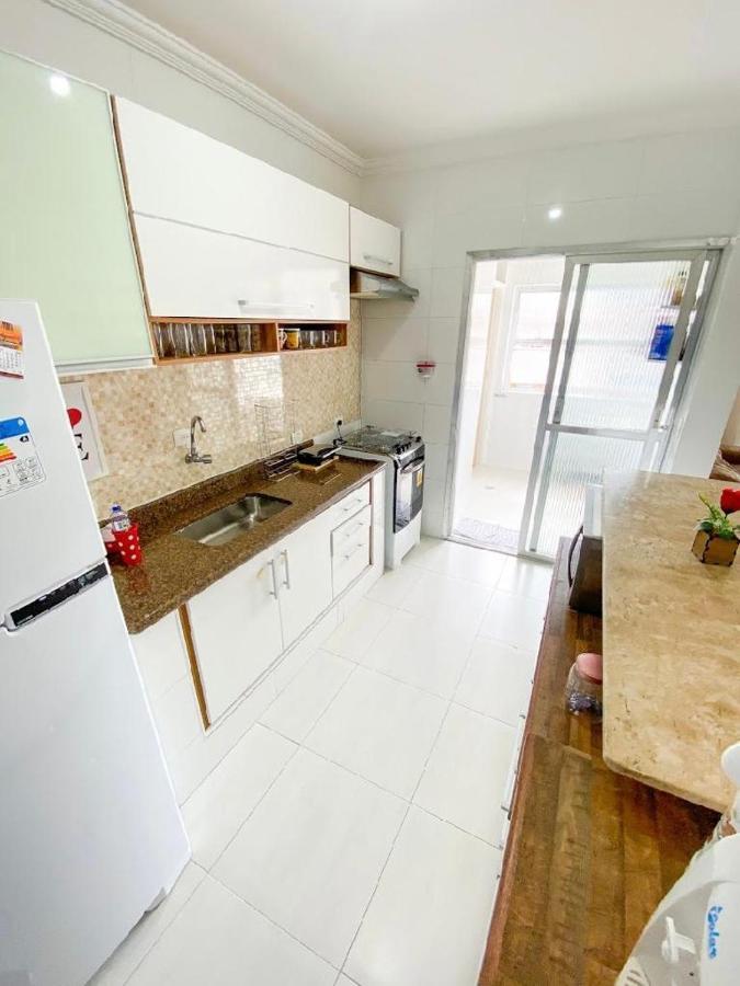 Excelente Apartamento Bem Localizado A 450 Metros Da Praia Guaruja Bagian luar foto